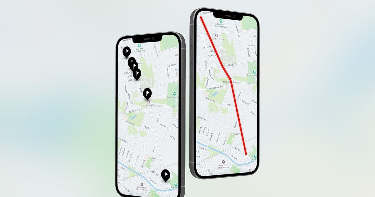 How to Reconstruct a Route from Data Points with the Snap to Roads API