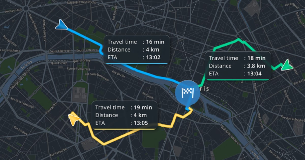 Pizza delivery How to help a pizza chain select which restaurant delivers to the customer SDK