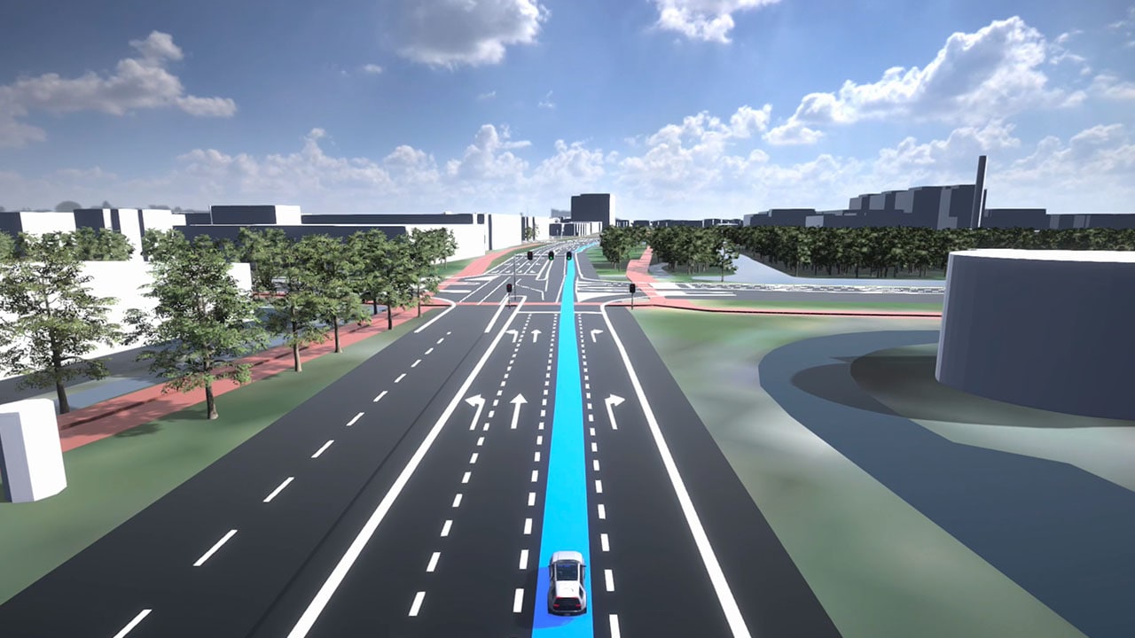 Immersive 3D map visualization