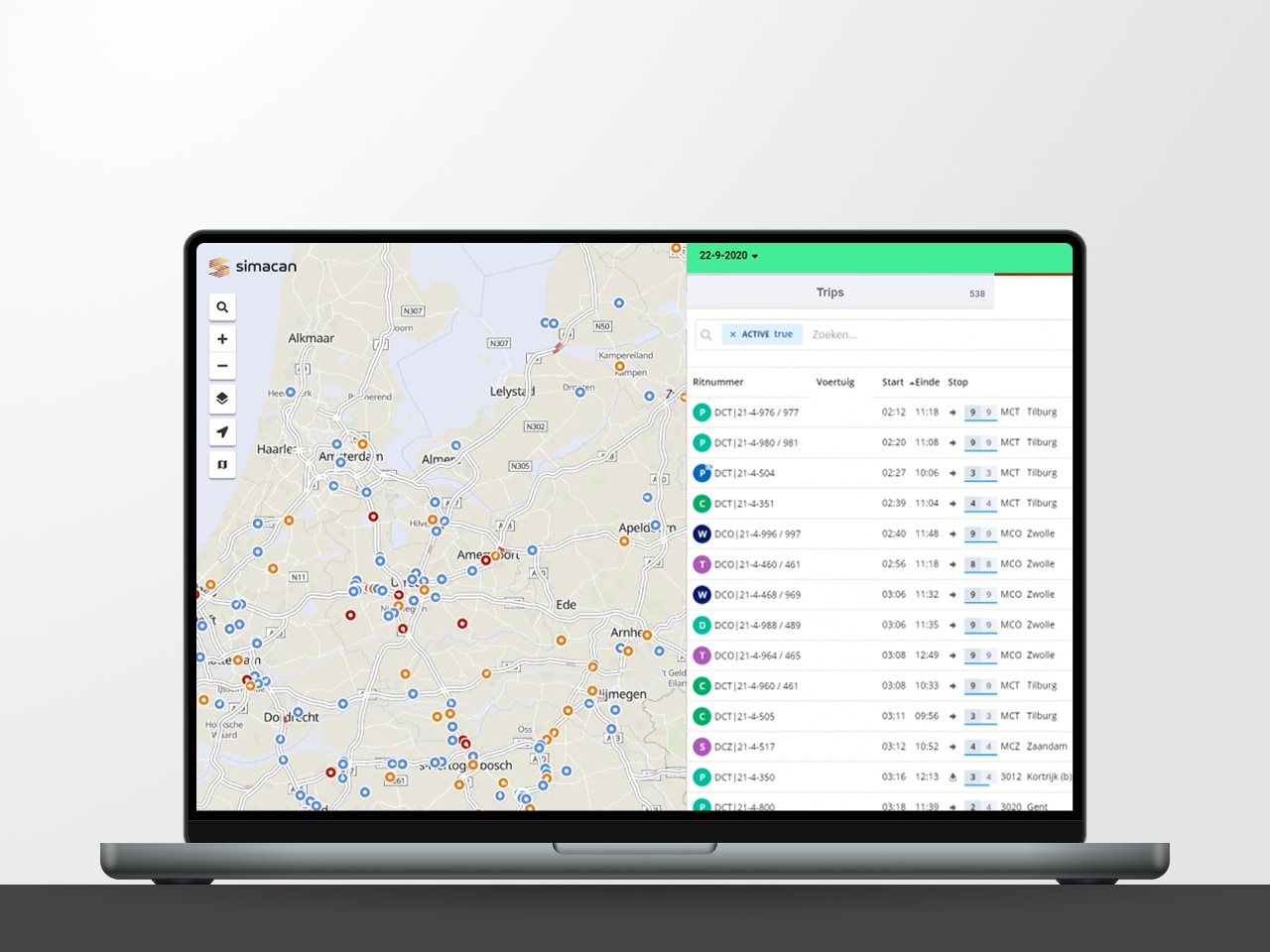 simacan partnership with tomtom
