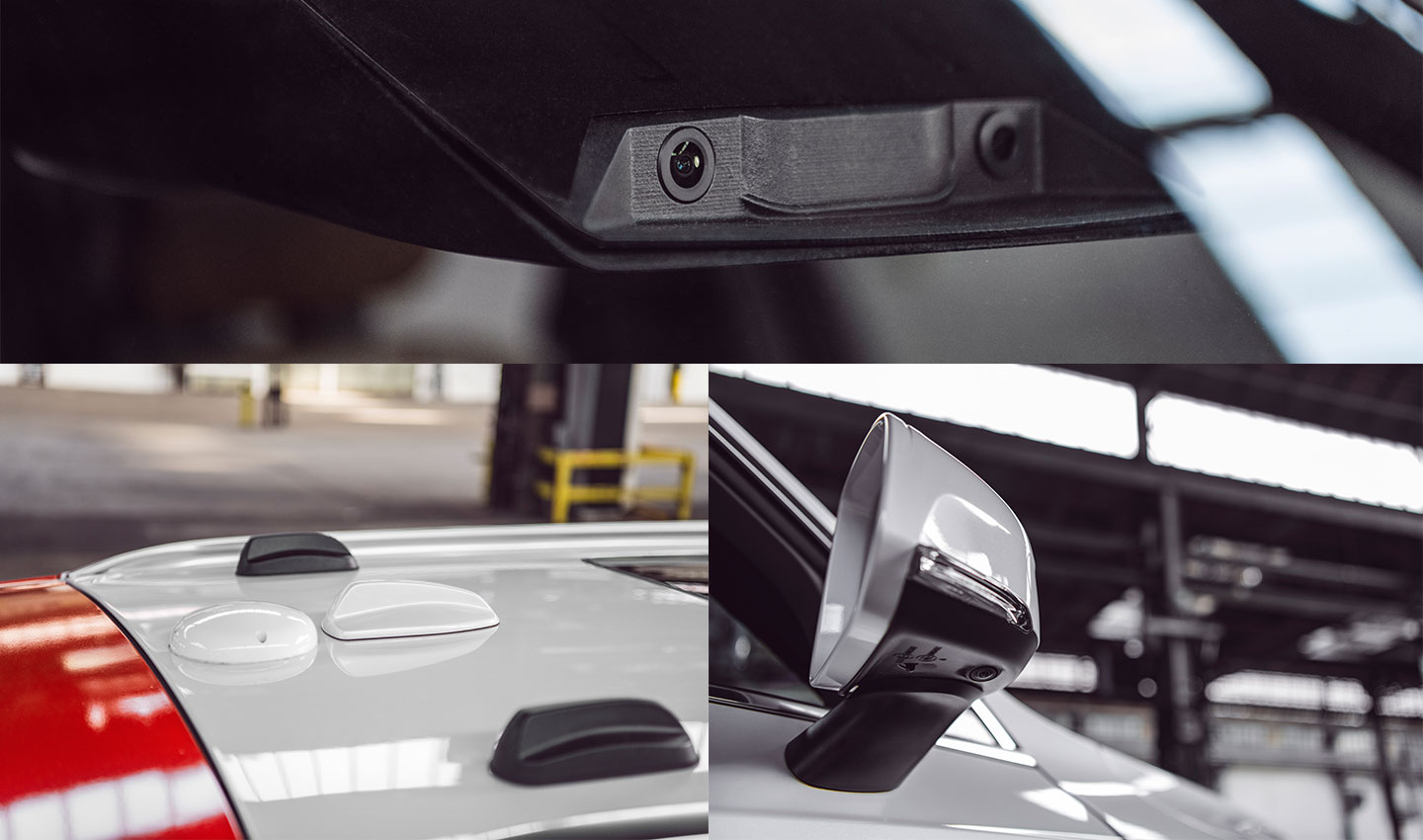 Trillian is equipped with HD Maps, as well as laser scanners, cameras and radars.