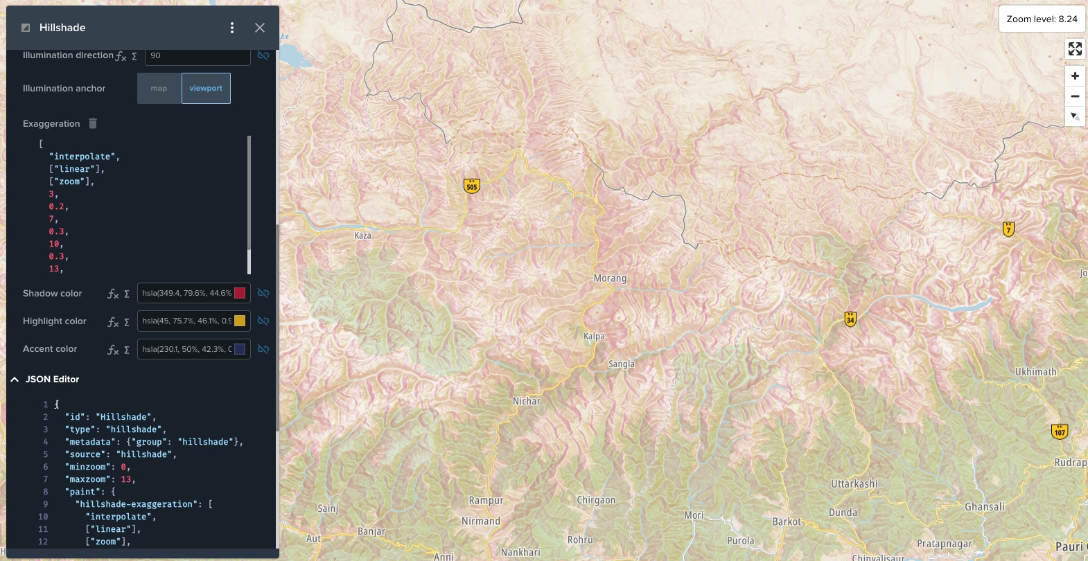 Elevate Your Mapping Experience: Introducing Enhanced DEM and Hillshade in Our Maps