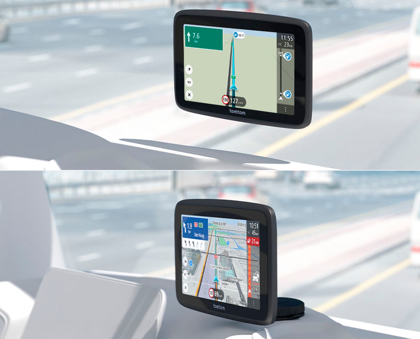 GO Camper Tour device in different angles