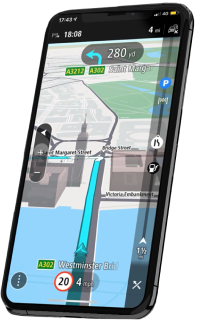 TomTom GPS Sat Nav - Traffic Alerts, Maps & Apps