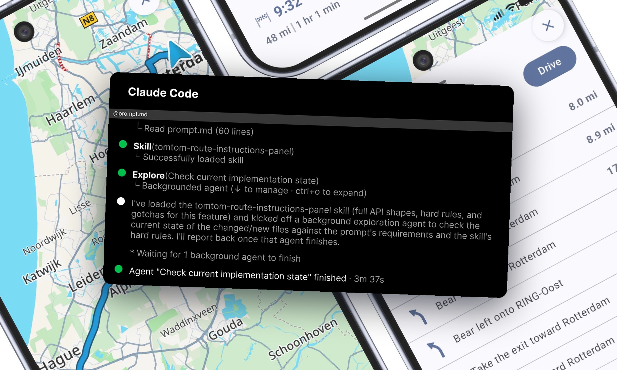 Extending the TomTom Maps and Navigation SDK Android Example App with Claude Code | TomTom
