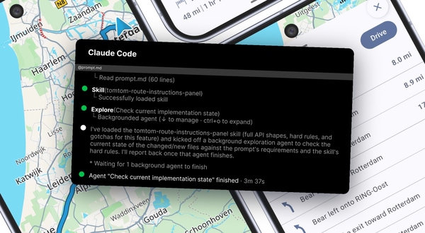 Extending the TomTom Maps and Navigation SDK Android Example App with Claude Code | TomTom