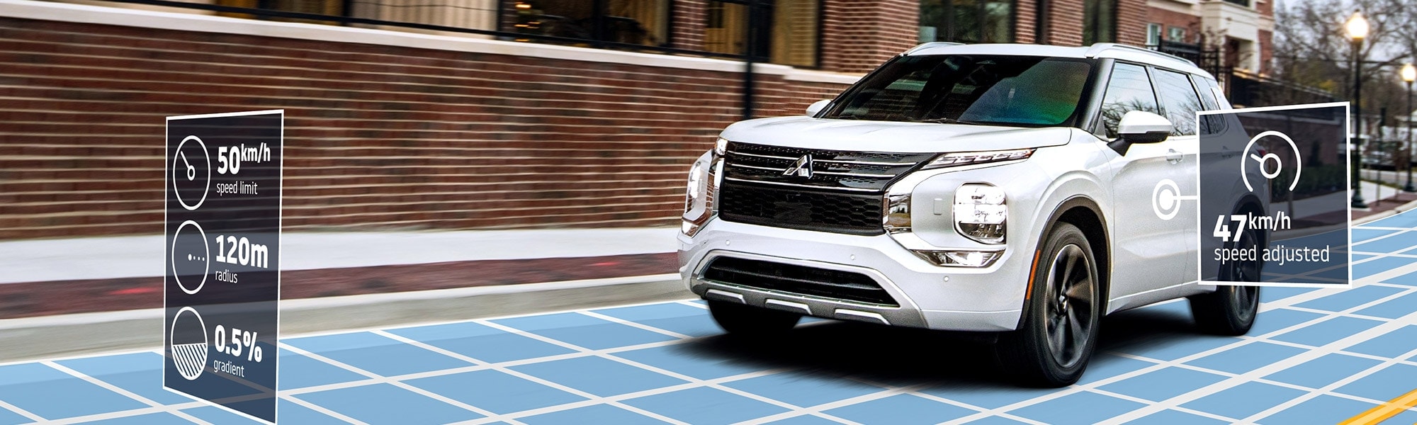 Mitsubishi Motors and TomTom keep drivers moving smoothly and safely with new driver assistance technology