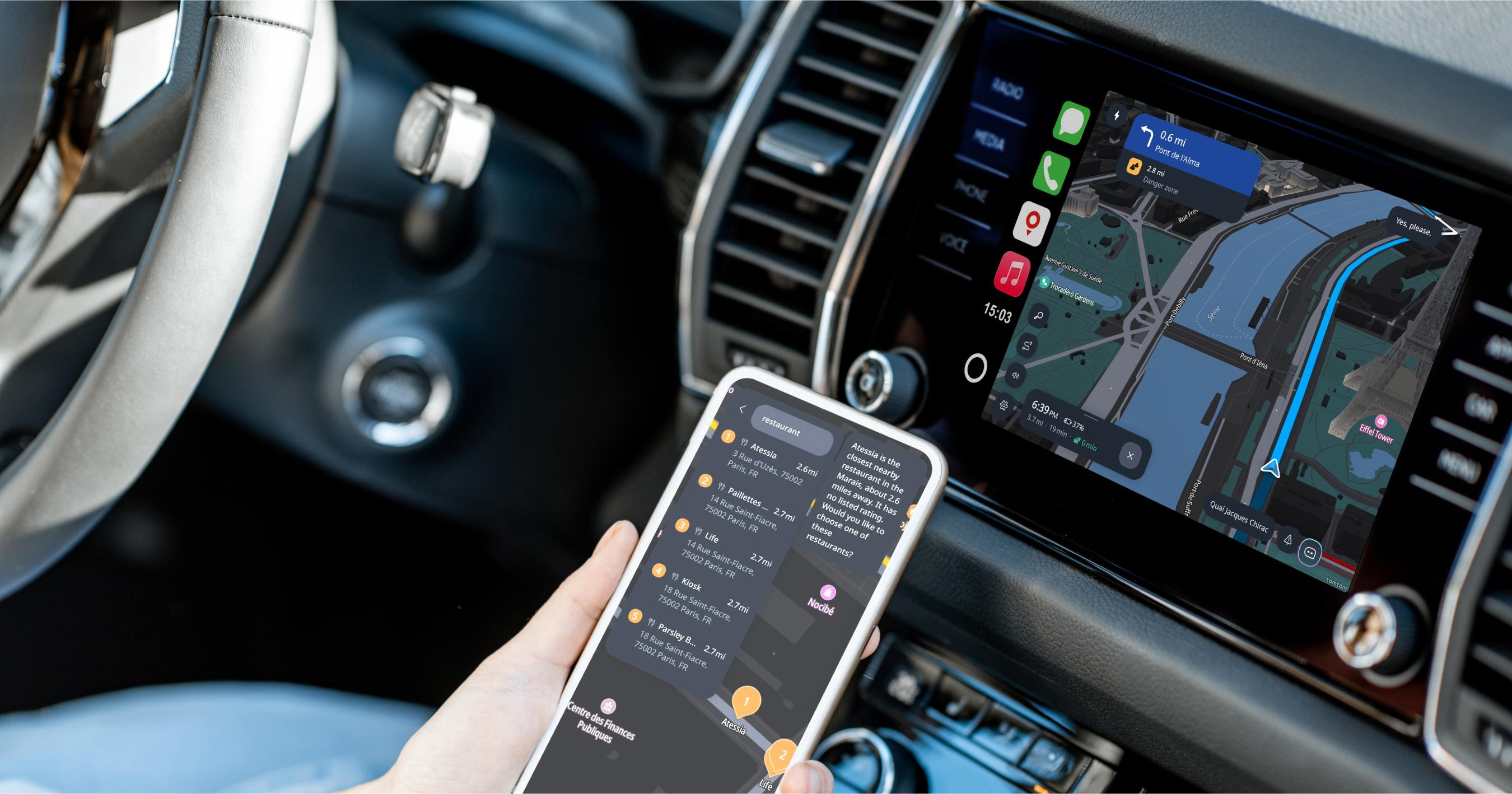 How in-vehicle infotainment can beat the smartphone | TomTom Newsroom