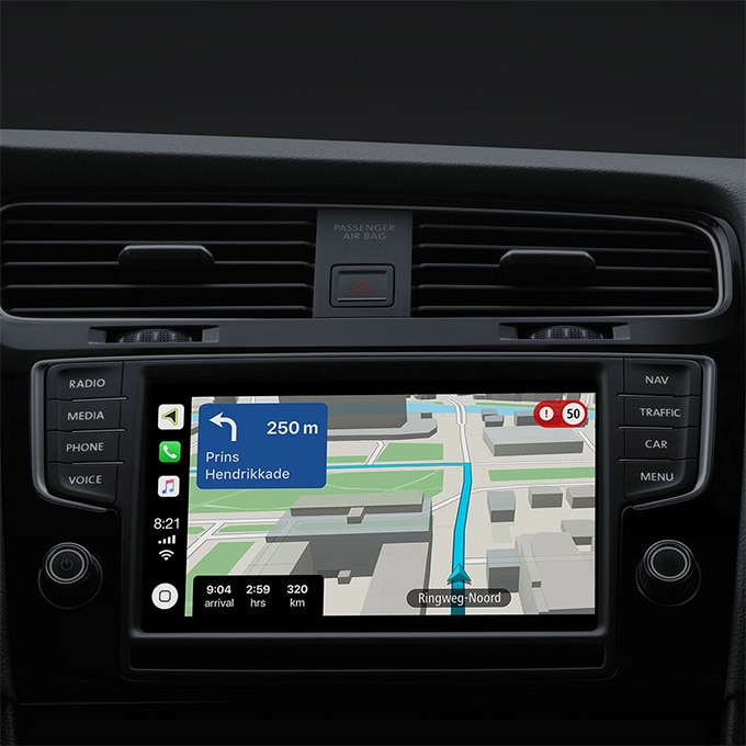 In-dash navigation