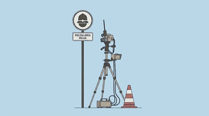 Mobiele radar op statief