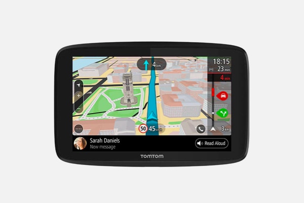 Equipamento de navegação GPS TomTom GO Basic para automóveis