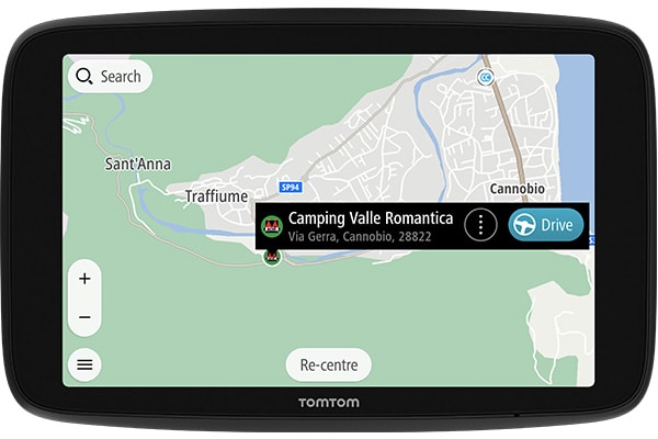 TomTom navigasjonsenhet for GO Camper Max