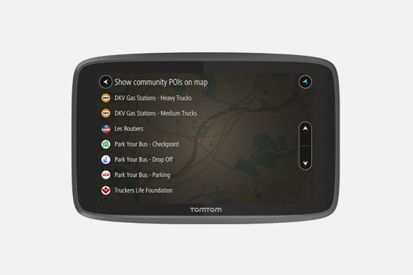 Navegador GPS para camiones TomTom GO Professional