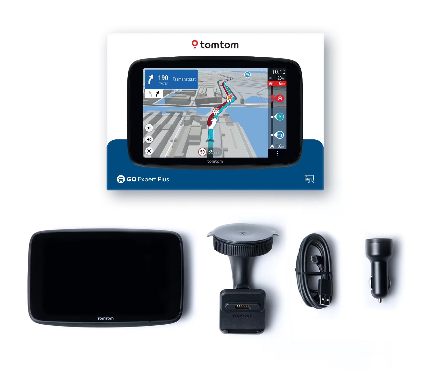 TomTom GO Expert GPS-lastbilnavigation