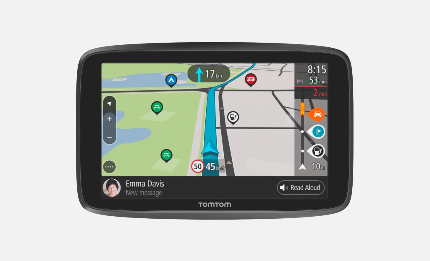 Fiat Ducato with TomTom Maps and Connected Services