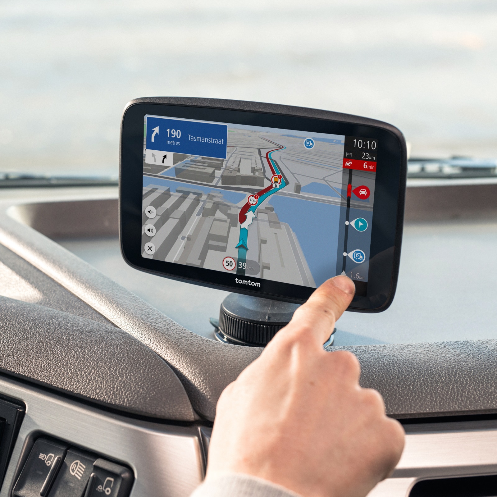 GPS TOMTOM Go Premium monde-écran 5-support de fixation