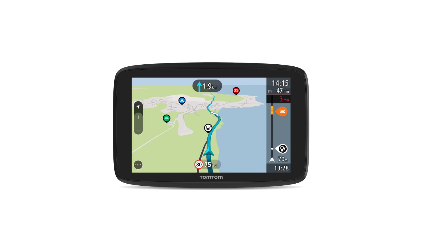 GPS pour camping-car TomTom GO Camper Tour
